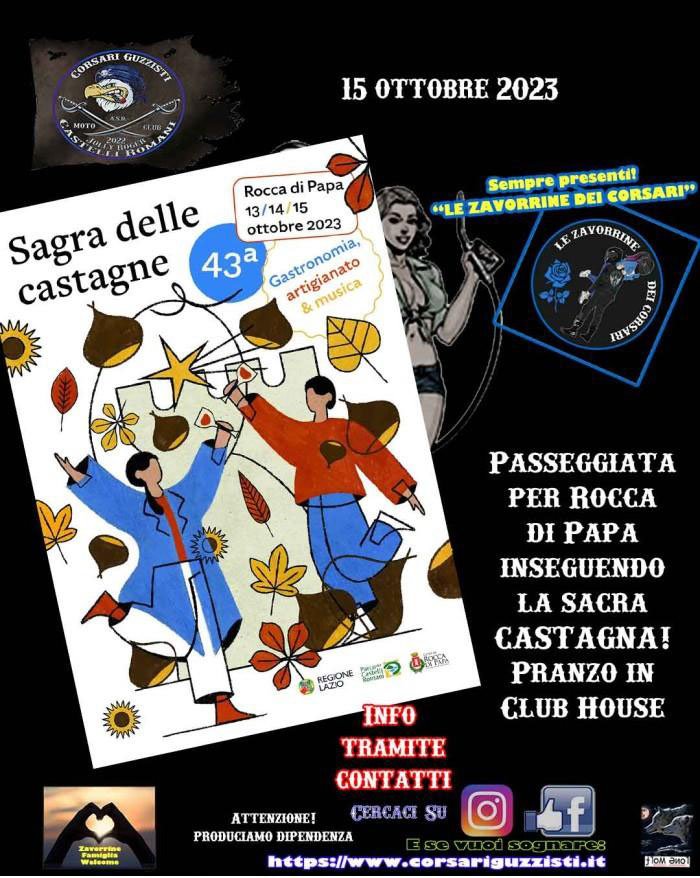 Sagra Delle Castagne Motoraduno Rocca Di Papa Roma Motoraduni